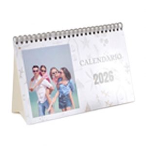 Calendario sobremesa de pie horizontal 21x13cm