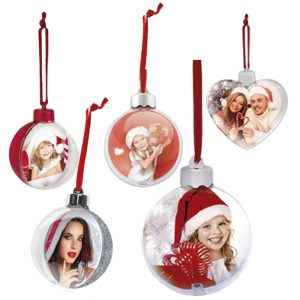 Bola de plástico para árbol de Navidad (varias opciones)