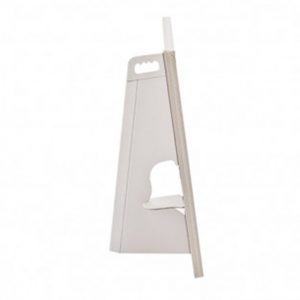 Peana plegable para cartón pluma